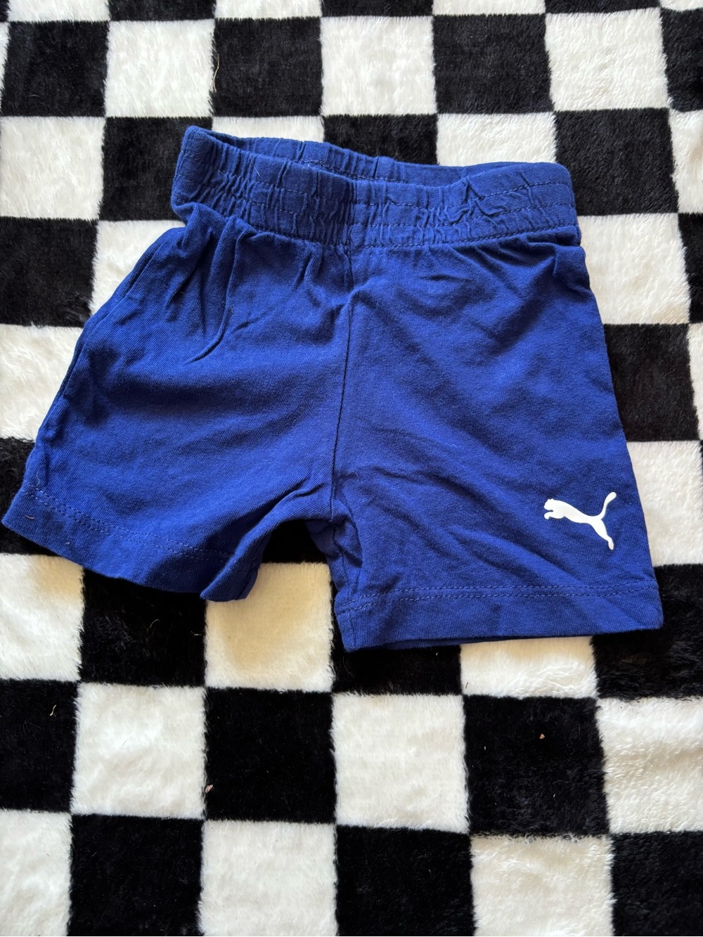 0/3 puma blue boy shorts